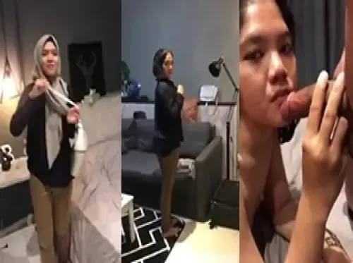 Saya sangat terangsang sehingga saya melepas kerudung saya