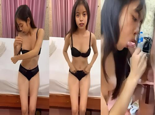 Siswa tersebut meminjam uang menggunakan klip penghisap ayam